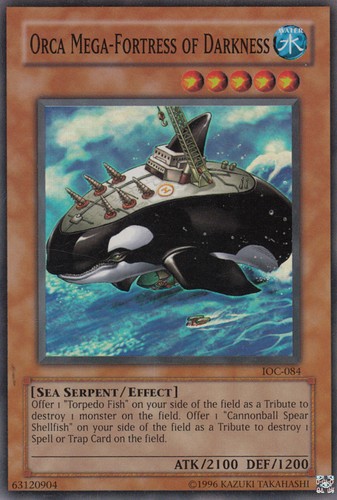 Orca mega fortezza - yu-gi-oh,, mega-fortezza