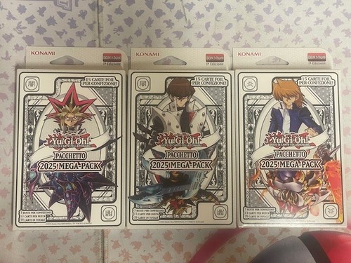 3x 2025 pacchetto - yu-gi-oh!,